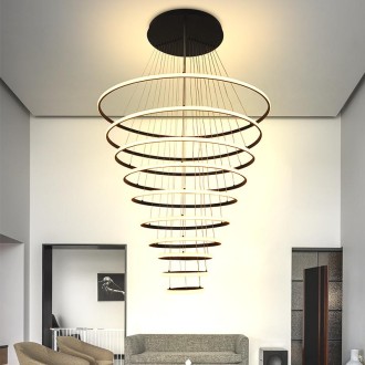 NEDES - LED závěsné svítidlo s dálkovým ovladačem 365W - J4373/B