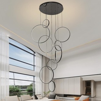 NEDES - LED závěsné svítidlo s dálkovým ovladačem 290W - J4371/BCH