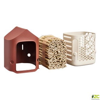 Hmyzí hotel - Cosy insect hotel - tuscan red 18 cm