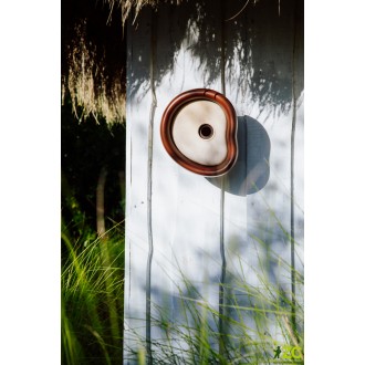 Ptačí budka - Organic bird house - chestnut brown 25 cm