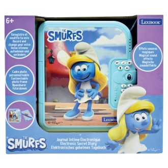 Elektronický zápisník Secret Safe - Šmoulové