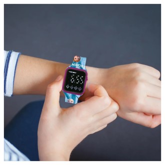 LED hodinky - Ledové království