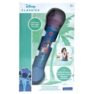 Svítící mikrofon s melodiemi - Disney Stitch