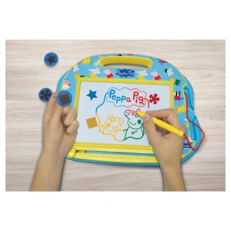 Magnetická vícebarevná kreslicí tabulka - Prasátko Peppa