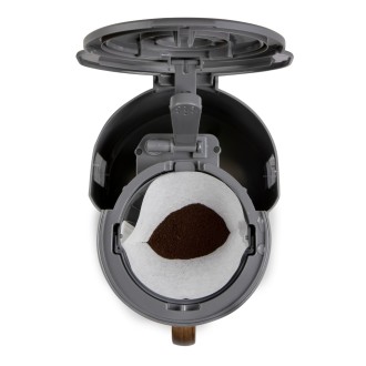 Překapávač na kávu WOOD YOU - šedý - DOMO DO754K