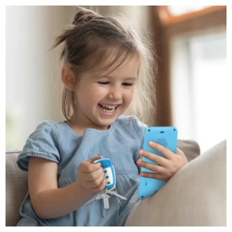 Vzdělávací mobilní telefon, dálkové ovládání a klíčenka