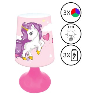 Bezdrátová noční lampička - Jednorožec