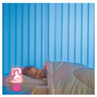 Bezdrátová noční lampička - Jednorožec