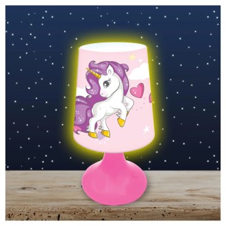 Bezdrátová noční lampička - Jednorožec