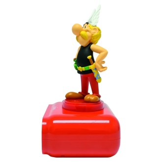 Budík s nočním 3D světlem - Asterix