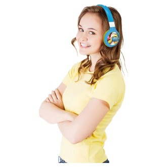 Skládací bezdrátová sluchátka - Šmoulové