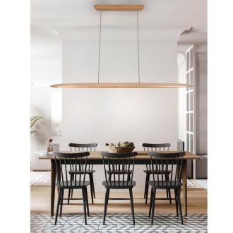 NEDES - Svítidlo masivní dřevo LED 22W / 1300 - WRL0321