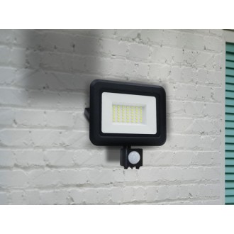 NEDES - LED reflektor + PIR 30W / 4000K - LF0023S