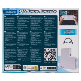 Herní TV Console - 2 ovladače + 250 her