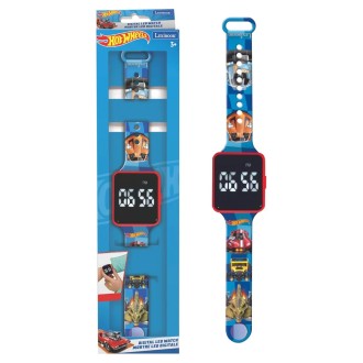 LED hodinky Hot Wheels
