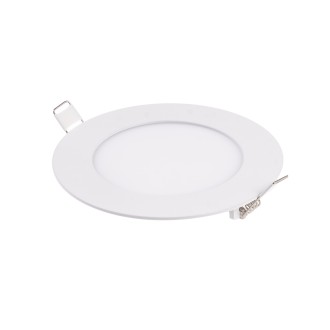 T-led - LN6 LED panel 6W kulatý 120mm Barva krytu: Bílá, Varianta: Denní bílá, Barevná teplota (К): Teplá bílá