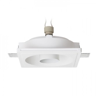 Rendl - DINGO TUB zápustná sádrová 12V LED GU5,3 8W Barva/Materiál: sádrová
