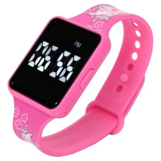 LED hodinky Jednorožec