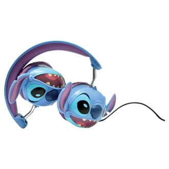 Skládací drátová sluchátka Disney Stitch