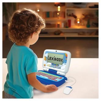 Francouzsko-anglický mluvící notebook 40 aktivit