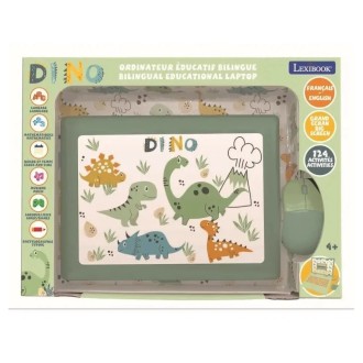 Francouzsko-anglický vzdělávací  notebook Dinosaurus