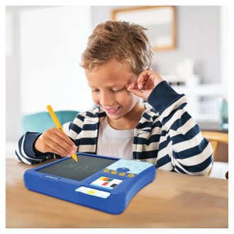 Francouzsko-anglická interaktivní čtečka karet s kreslicím tabletem