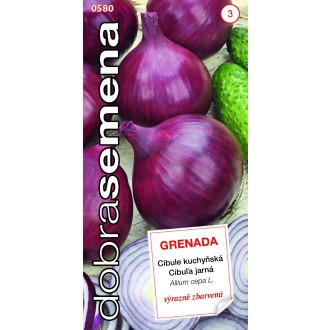 Dobrá semena Cibule jarní - Grenada červená 1,8g