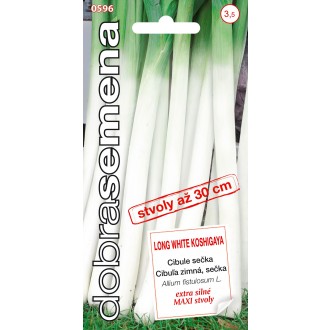 Dobrá semena Cibule sečka - Long White Koshigaya "pórková" 2g