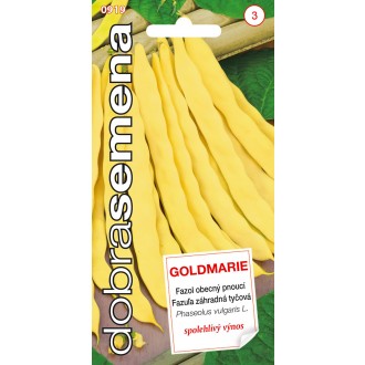 Dobrá semena Fazol tyčkový - Goldmarie 7g