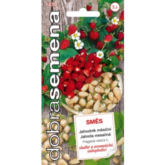 Dobrá semena Jahodník měsíční - směs 15g
