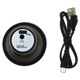 Svítící bezdrátový karaoke mikrofon