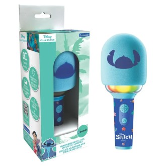 Svítící bezdrátový karaoke mikrofon Disney Stitch