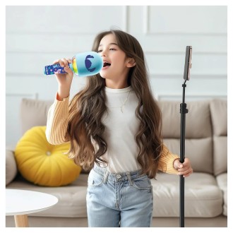 Svítící bezdrátový karaoke mikrofon Disney Stitch