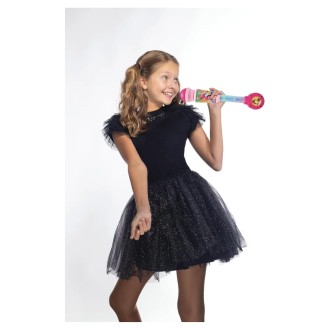 Svítící trendy mikrofon Disney Princezny s melodiemi