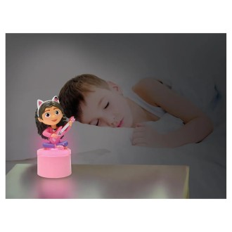 Designové noční světlo LED 3D Gábi 13 cm