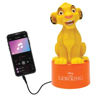 Noční světlo s reproduktorem Lví král