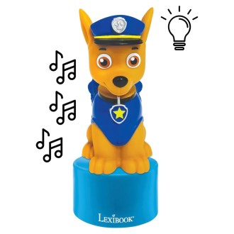 Noční světlo s reproduktorem Tlapková patrola