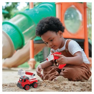 Crosslander Fireman – hasičské auto 3 v 1 s elektrickým šroubovákem