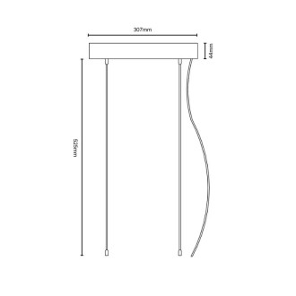 NEDES - Závěsné příslušenství pro nouzové svítidla LEL204 - HE03
