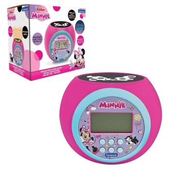 Budík s projektorem Myška Minnie