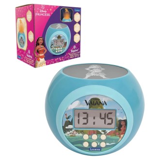 Budík s projektorem Odvážná Vaiana