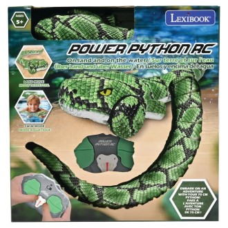 Obojživelný had s bezdrátovým dálkovým ovládáním