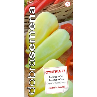 Dobrá semena Paprika zel. - Cynthia F1, sladká 15s
