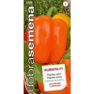 Dobrá semena Paprika zel. - Kubista F1 15s