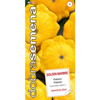 Dobrá semena Patizon žlutý - Golden Marbre 10s