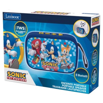 Přenosný mini reproduktor Ježek Sonic