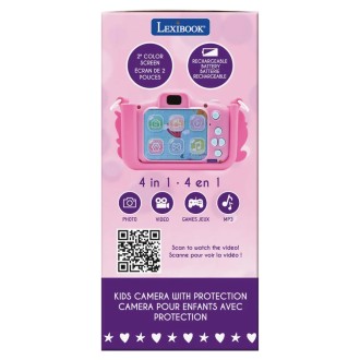 Dětský fotoaparát a kamera s krytem Jednorožec