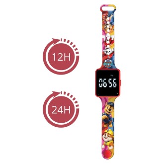 LED hodinky Tlapková patrola