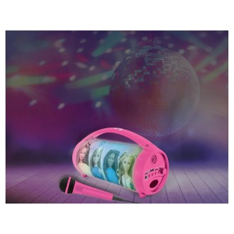 Reproduktor s mikrofonem Boombox Barbie