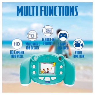 HD kamera a fotoaparát v jednom bez SD karty